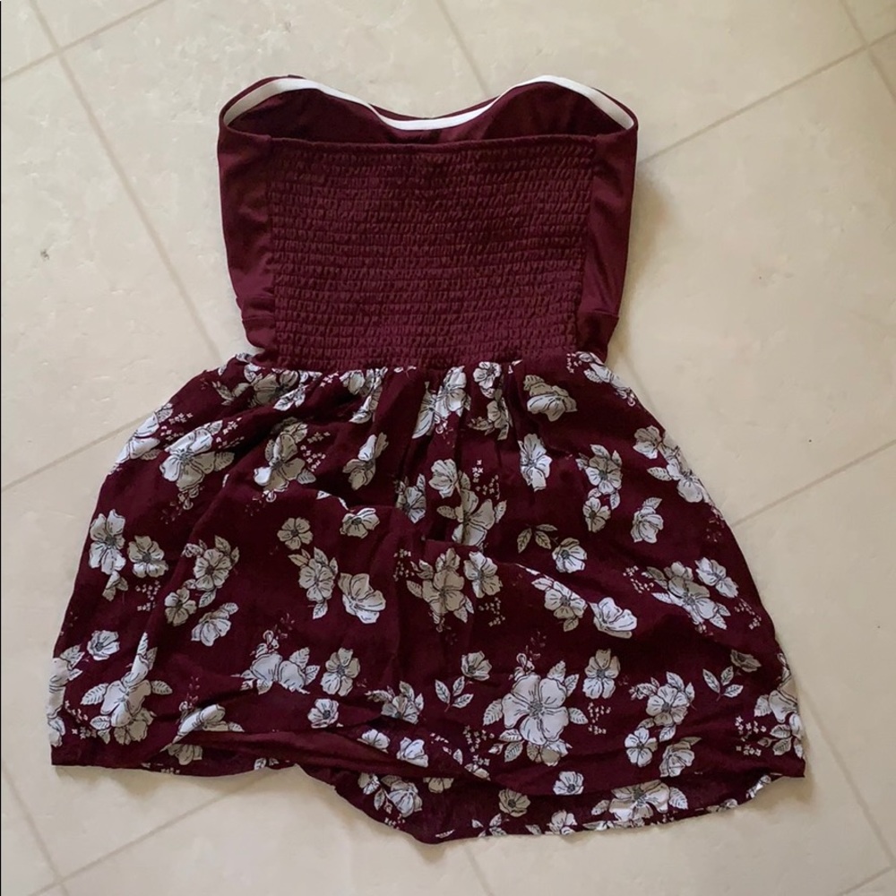 Summer dress, strapless